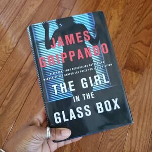 The Girl In The Glass Box Hardback Novel Book James Grippando